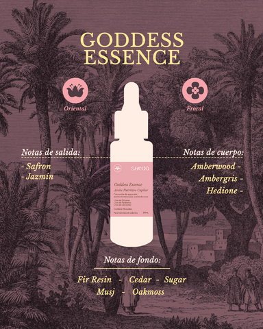 Aceite nutritivo capilar Goddess Essence