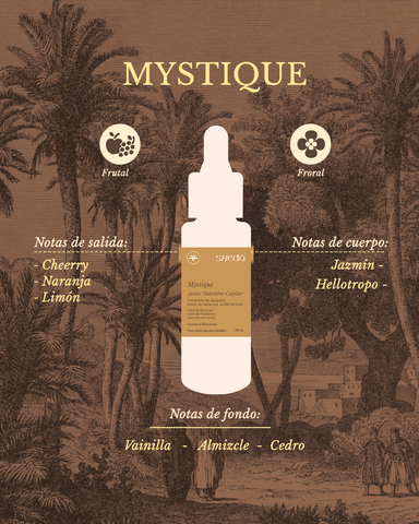 Aceite nutritivo capilar Mystique
