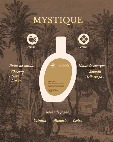 Aceite Hidratante corporal Mystique