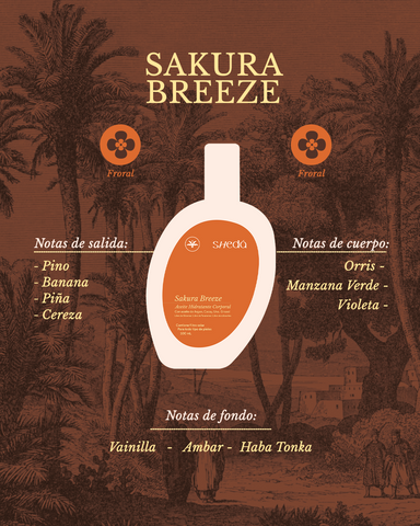 Aceite hidratante corporal Sakura Breeze